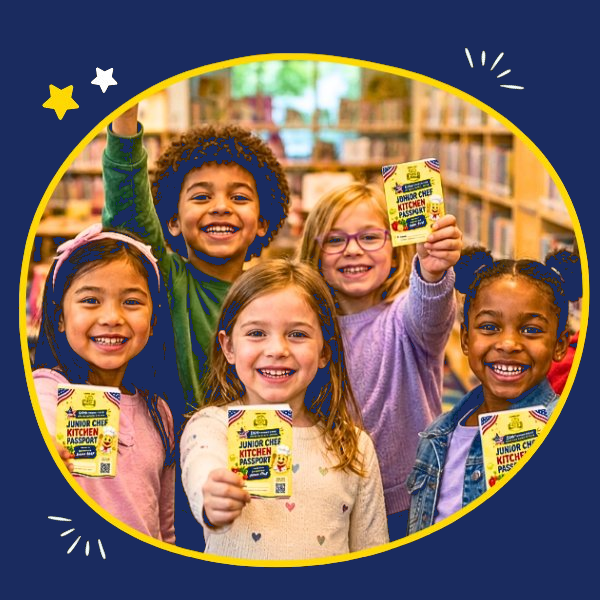 Kids with Junior Chef Passport
